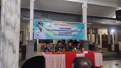 Musyawarah Desa Dalam Rangka Penyusunan Rancangan RKP Desa Tahun 2024 ...